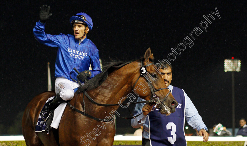 Benbatl-0015 
 BENBATL (Christophe Soumillon) after The Singspiel Stakes
Meydan 9 Jan 2020 - Pic Steven Cargill / Racingfotos.com