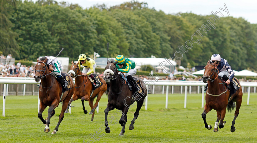 Royal-Charter-0003 
 ROYAL CHARTER (left, William Buick) beats CHEALAMY (centre) and DORA MILAJE (right) in The Racing TV Fillies Handicap
Newmarket 1 Jul 2023 - Pic Steven Cargill / Racingfotos.com