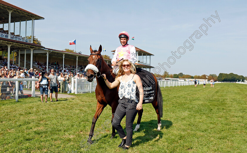 Topanga-0014 
 TOPANGA (Adrie de Vries) winner of The Wackenhut Fillies Cup (Listed Race)
Baden-Baden 31 Aug 2024 - Pic Steven Cargill / Racingfotos.com