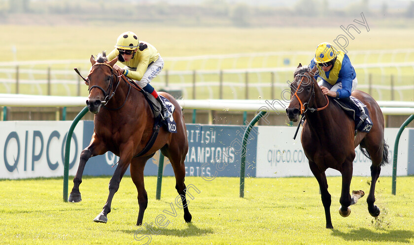 UAE-Jewel-0003 
 UAE JEWEL (David Egan) beats WALKINTHESAND (right) in The Lightning Spear Newmarket Stakes
Newmarket 4 May 2019 - Pic Steven Cargill / Racingfotos.com