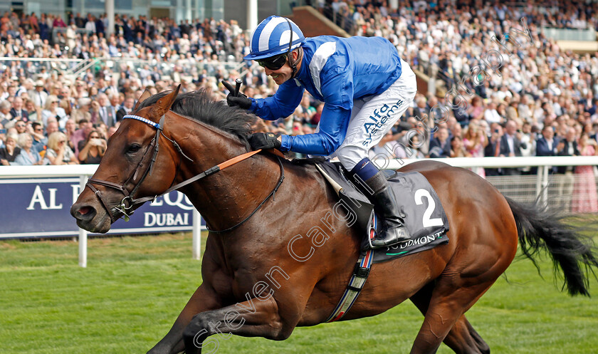 Baaeed-0011 
 BAAEED (Jim Crowley) wins The Juddmonte International Stakes
York 17 Aug 2022 - Pic Steven Cargill / Racingfotos.com