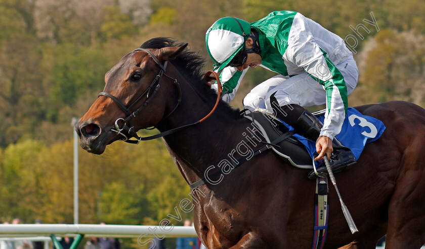 Dotted-Swiss-0004 
 DOTTED SWISS (Sean Levey) wins The Champions League Betting At 188bet Handicap Nottingham 1 May 2018 - Pic Steven Cargill / Racingfotos.com