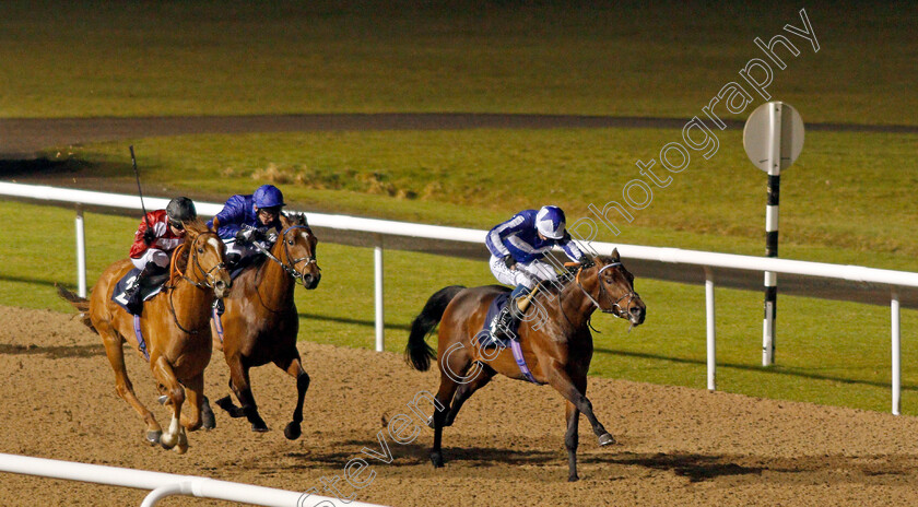 Felix-0003 
 FELIX (left, Hollie Doyle) beats BANGKOK (right) in The Betway Conditions Stakes
Wolverhampton 11 Jan 2021 - Pic Steven Cargill / Racingfotos.com