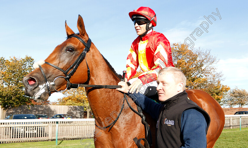 Iridessa-0011 
 IRIDESSA (Wayne Lordan) after The bet365 Fillies Mile
Newmarket 12 Oct 2018 - Pic Steven Cargill / Racingfotos.com