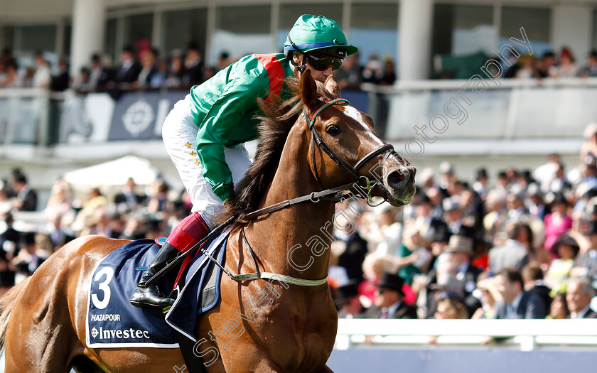 Hazapour-0002 
 HAZAPOUR (Frankie Dettori)
Epsom 2 Jun 2018 - Pic Steven Cargill / Racingfotos.com