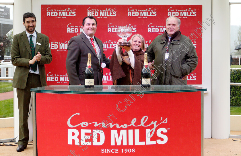 Latenightpass-0006 
 Presentation to Mrs Ellis for The Connolly's Red Mills Intermediate Point-To-Point Championship Final Hunters Chase
Cheltenham 3 May 2019 - Pic Steven Cargill / Racingfotos.com