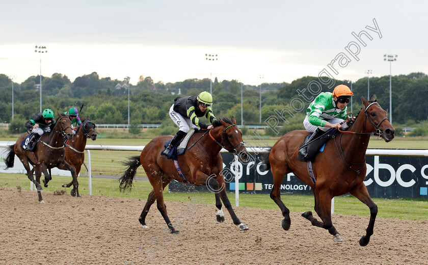 Distant-Chimes-0002 
 DISTANT CHIMES (Luke Morris) wins The Hellermanntyton Electric Center Handicap
Wolverhampton 17 Jul 2019 - Pic Steven Cargill / Racingfotos.com