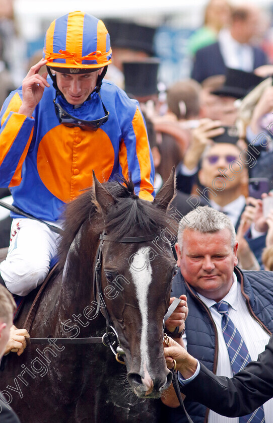 Auguste-Rodin-0015 
 AUGUSTE RODIN (Ryan Moore) winner of The Betfred Derby
Epsom 3 Jun 2023 - Pic Steven Cargill / Racingfotos.com