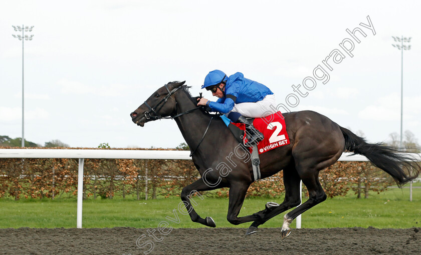 Devoted-Queen-0002 
 DEVOTED QUEEN (William Buick) wins The Virgin Bet Daily Extra Places British EBF Fillies Conditions Stakes
Kempton 6 Apr 2024 - Pic Steven Cargill / Racingfotos.com