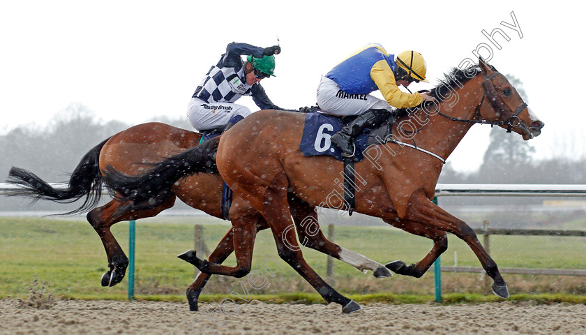 Renardeau-0002 
 RENARDEAU (Tom Marquand) wins The Betway Heed Your Hunch Handicap
Lingfield 11 Dec 2019 - Pic Steven Cargill / Racingfotos.com