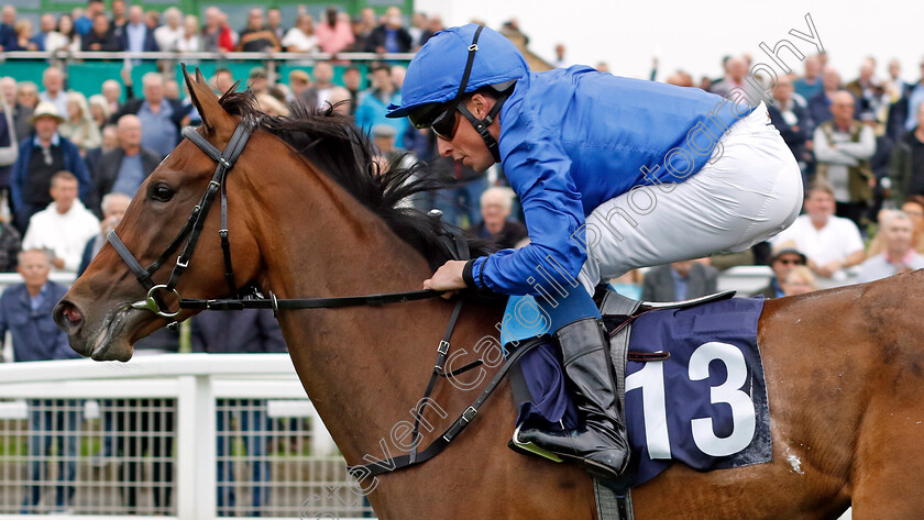 Sapphire-Seas-0001 
 SAPPHIRE SEAS (William Buick) wins The EBF Stallions John Musker Fillies Stakes
Yarmouth 19 Sep 2023 - Pic Steven Cargill / Racingfotos.com