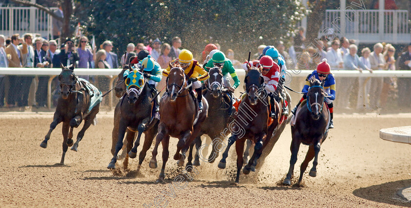 Marsalis-0002 
 MARSALIS (yellow, Ricardo Santana) wins The Bosque Bonita Julep Cup Allowance
Breeders Cup Meeting, Keeneland USA, 4 Nov 2022 - Pic Steven Cargill / Racingfotos.com