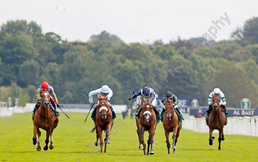 Coltrane-0005 
 COLTRANE (Oisin Murphy) beats COURAGE MON AMI (left) in The Weatherbys Hamilton Lonsdale Cup
York 25 Aug 2023 - Pic Steven Cargill / Racingfotos.com