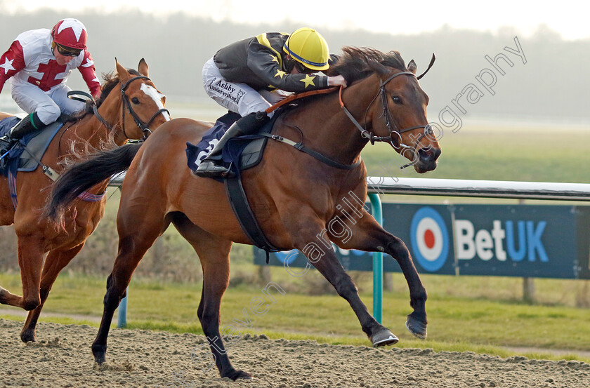 Hannah s-Return-0003 
 HANNAH'S RETURN (Rossa Ryan) wins The Always Gamble Responsibly With Betuk Classified Stakes
Lingfield 7 Mar 2024 - Pic Steven Cargill / Racingfotos.com