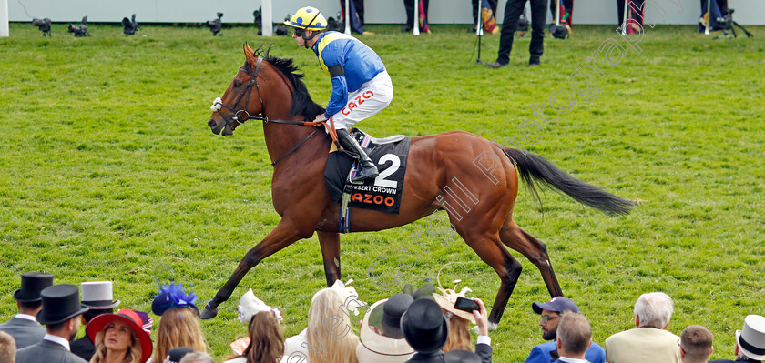 Desert-Crown-0002 
 DESERT CROWN before The Cazoo Derby
Epsom 4 Jun 2022 - Pic Steven Cargill / Racingfotos.com