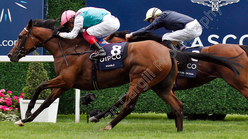 Enable-0017 
 ENABLE (Frankie Dettori) wins The King George VI and Queen Elizabeth Stakes
Ascot 27 Jul 2019 - Pic Steven Cargill / Racingfotos.com