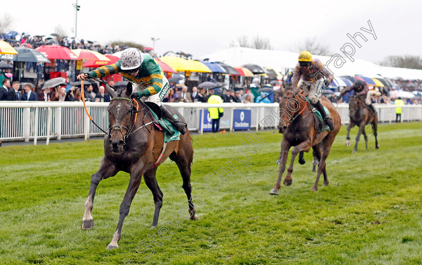 Inthepocket-0004 
 INTHEPOCKET (Rachael Blackmore) wins The Poundland Top Novices Hurdle
Aintree 14 Apr 2023 - Pic Steven Cargill / Racingfotos.com