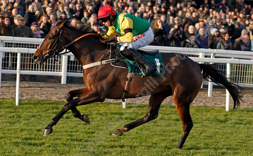 Finian s-Oscar-0004 
 FINIAN'S OSCAR (Bryan Cooper) wins The Steel Plate And Sections Novices Chase Cheltenham 17 Nov 2017 - Pic Steven Cargill / Racingfotos.com