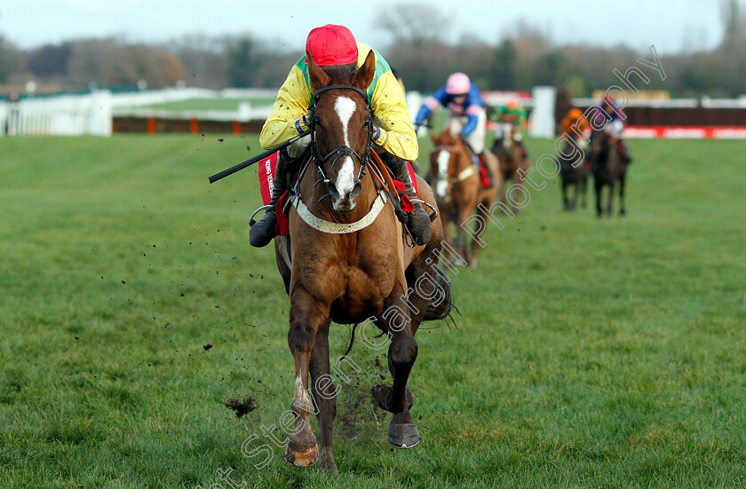 Sizing-Tennessee-0008 
 SIZING TENNESSEE (Tom Scudamore) wins The Ladbrokes Trophy
Newbury 1 Dec 2018 - Pic Steven Cargill / Racingfotos.com