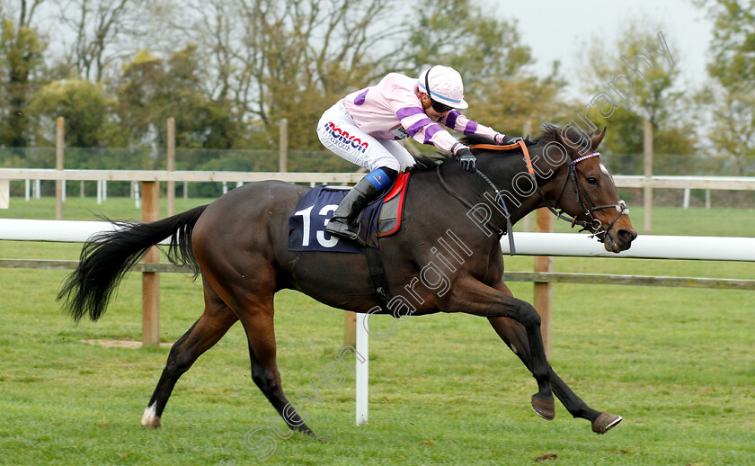 Divin-Bere-0004 
 DIVIN BERE (Megan Nicholls) wins The Octagon Consultancy Handicap
Bath 17 Oct 2018 - Pic Steven Cargill / Racingfotos.com