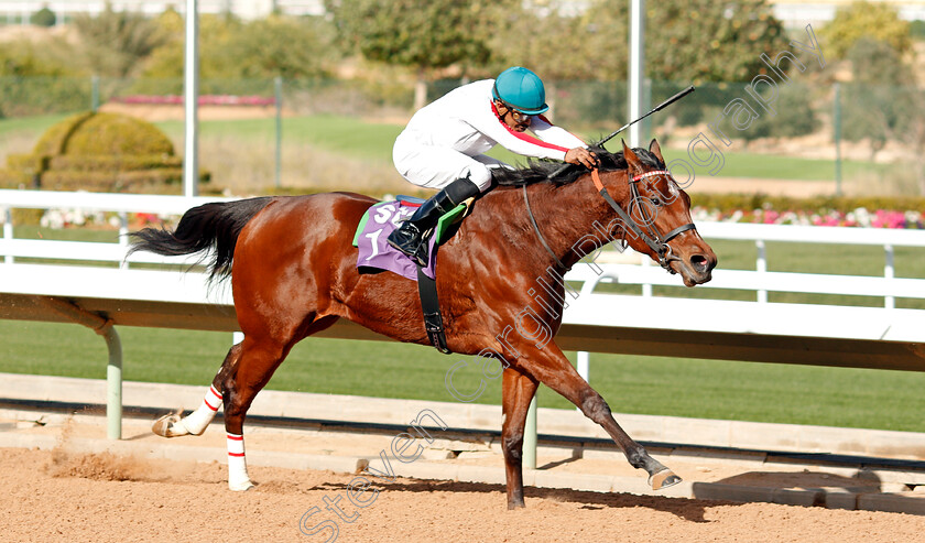 Etsaam-0003 
 ETSAAM (M Aldaham) wins The Saudi Bred Horses Maiden
King Abdulaziz Racetrack, Riyadh, Saudi Arabia 28 Feb 2020 - Pic Steven Cargill / Racingfotos.com