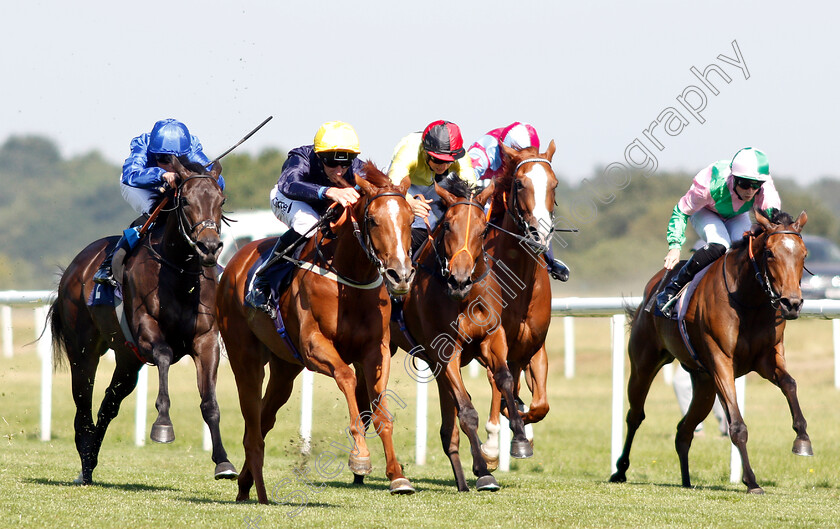 Crystal-Moonlight-0001 
 CRYSTAL MOONLIGHT (Daniel Tudhope) beats MISS LATIN (right) and ARABIAN GIFT (left) in The Pepsi Max Fillies Novice Stakes
Doncaster 29 Jun 2018 - Pic Steven Cargill / Racingfotos.com