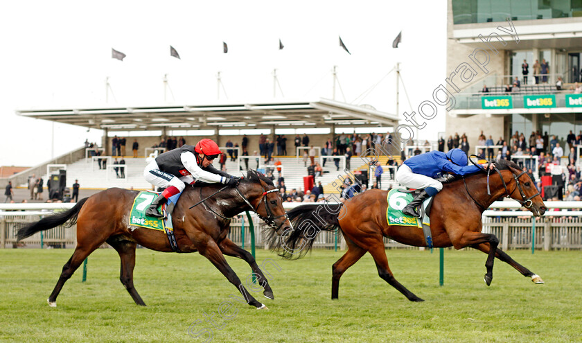 Master-Of-The-Seas-0001 
 MASTER OF THE SEAS (William Buick) beats MEGALLAN (left) in The bet365 Earl Of Sefton Stakes
Newmarket 12 Apr 2022 - Pic Steven Cargill / Racingfotos.com