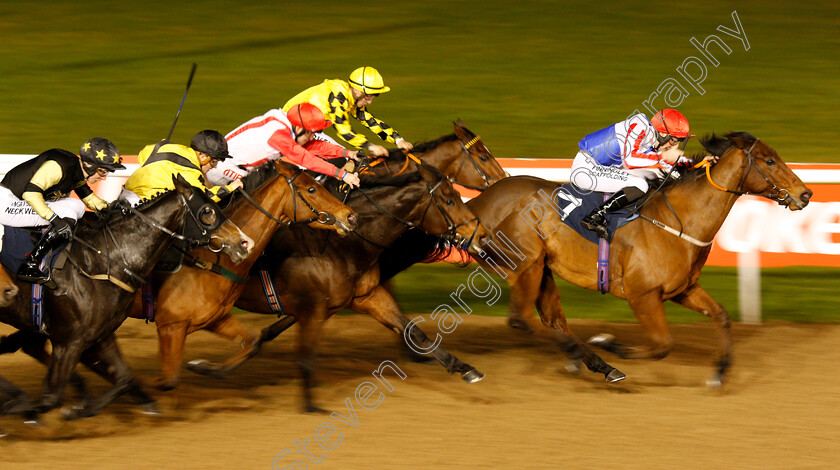 You re-Cool-0002 
 YOU'RE COOL (Lewis Edmunds) wins The Betway Heed Your Hunch Handicap
Wolverhampton 10 Dec 2018 - Pic Steven Cargill / Racingfotos.com