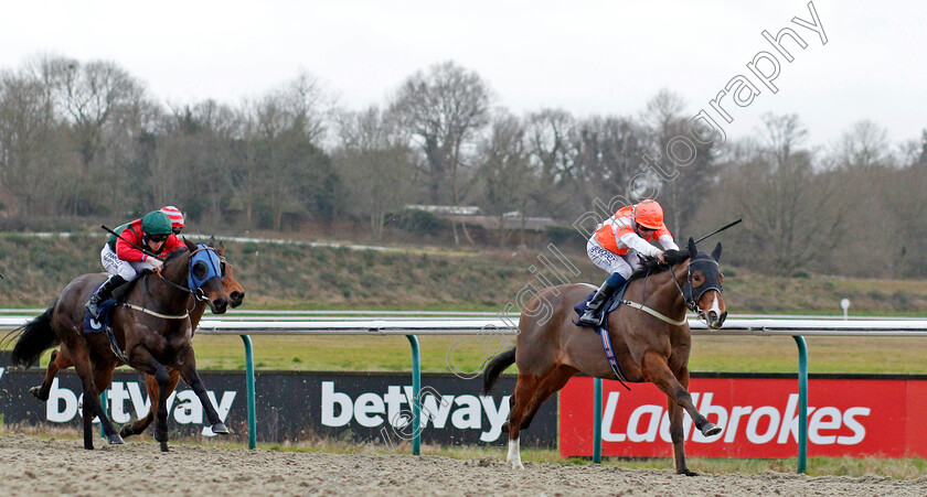 Equally-Fast-0001 
 EQUALLY FAST (David Probert) wins The Play 4 To Score Betway Handicap
Lingfield 2 Jan 2020 - Pic Steven Cargill / Racingfotos.com