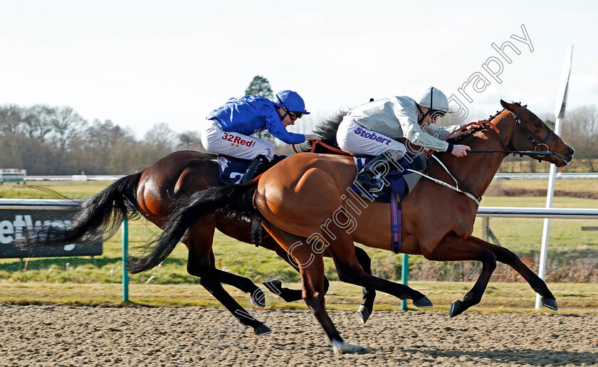 Vale-Of-Kent-0003 
 VALE OF KENT (Joe Fanning) wins The 32Red.com Novice Stakes Lingfield 16 Feb 2018 - Pic Steven Cargill / Racingfotos.com