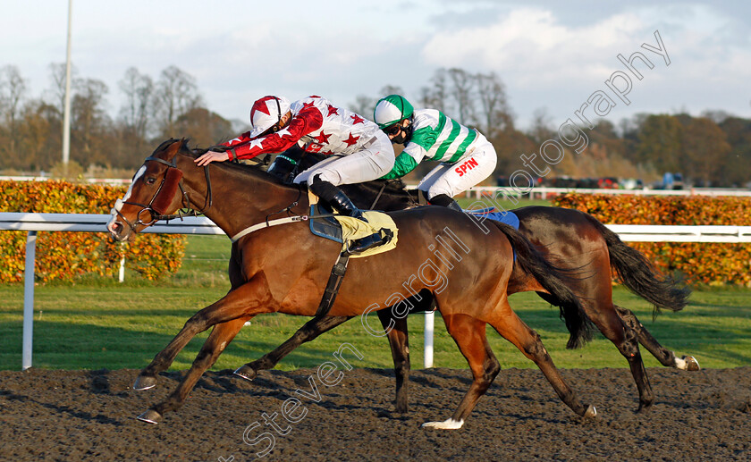 Enigmatic-0001 
 ENIGMATIC (James Doyle) wins The Unibet Extra Place Offers Every Day Handicap Div2
Kempton 2 Nov 2020 - Pic Steven Cargill / Racingfotos.com