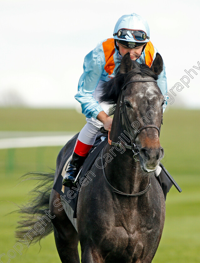 Dark-Acclaim-0002 
 DARK ACCLAIM (Andrea Atzeni) Newmarket 17 Apr 2018 - Pic Steven Cargill / Racingfotos.com