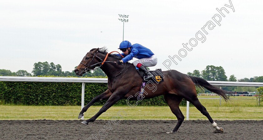 Storm-Damage-0004 
 STORM DAMAGE (Oisin Murphy) wins The Unibet Extra Place Offers Every Day Novice Stakes Div2
Kempton 2 Jun 2021 - Pic Steven Cargill / Racingfotos.com