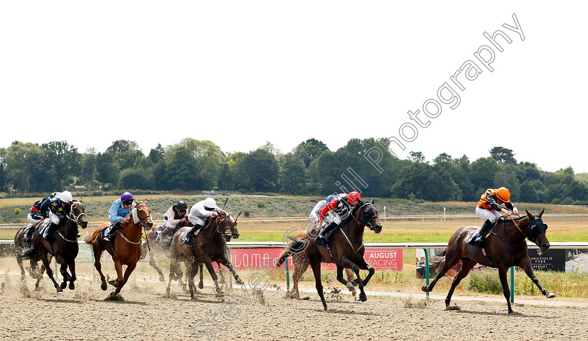 Vixen-0001 
 VIXEN (2nd right, Edward Greatrex) beats DELICATE KISS (right) in The Best Odds Guaranteed At 188bet Handicap
Lingfield 25 Jul 2018 - Pic Steven Cargill / Racingfotos.com