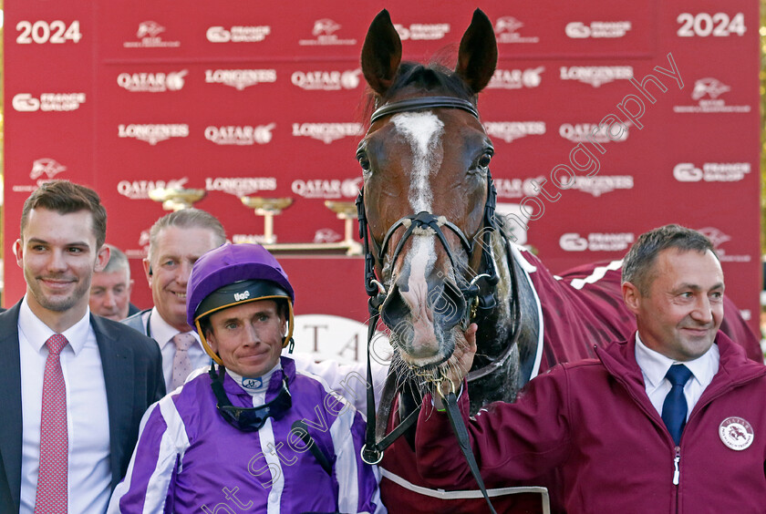 Illinois-0003 
 ILLINOIS (Ryan Moore) winner of The Prix Chaudenay
Longchamp 5 Oct 2024 - Pic Steven Cargill / Racingfotos.com