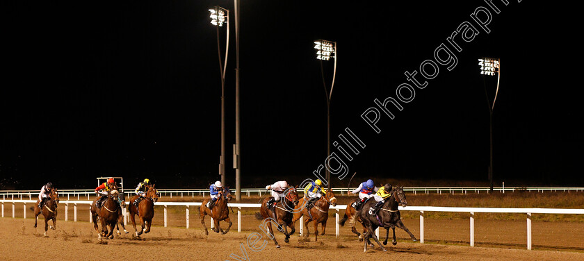 Pope-Gregory-0001 
 POPE GREGORY (right, David Probert) wins The tote.co.uk Now Never Beaten By SP Handicap Div1
Chelmsford 22 Oct 2020 - Pic Steven Cargill / Racingfotos.com