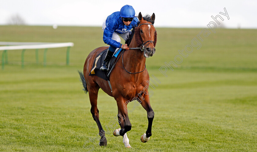 Stage-Magic-0001 
 STAGE MAGIC (William Buick) Newmarket 17 Apr 2018 - Pic Steven Cargill / Racingfotos.com