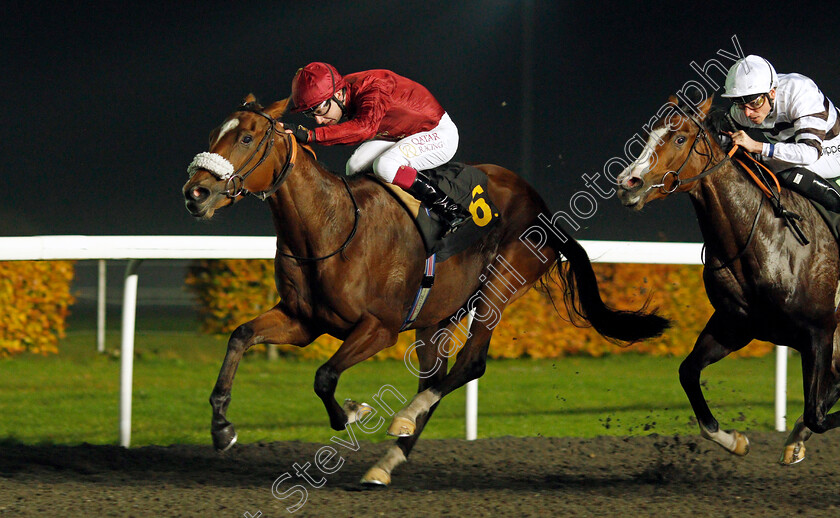 Lady-Clementine-0002 
 LADY CLEMENTINE (Oisin Murphy)
Kempton 10 Nov 2021 - Pic Steven Cargill / Racingfotos.com