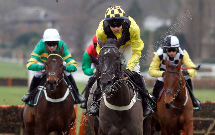 Elixir-De-Nutz-0005 
 ELIXIR DE NUTZ (Tom O'Brien) wins The Unibet Tolworth Hurdle
Sandown 5 Jan 2019 - Pic Steven Cargill / Racingfotos.com