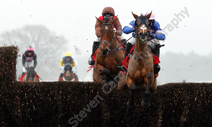 Risk-And-Roll-0001 
 RISK AND ROLL (right, Bryan Carver) with ECU DE LA NOVERIE (left)
Ascot 19 Jan 2019 - Pic Steven Cargill / Racingfotos.com