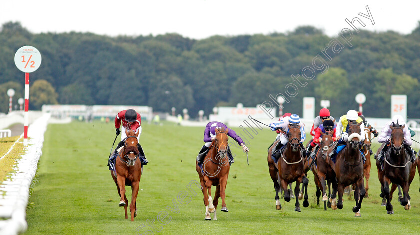 Thunder-Max-0003 
 THUNDER MAX (2nd left, Rossa Ryan) beats UNILATERALISM (left) in The Coopers Marquees Maiden Stakes
Doncaster 10 Sep 2021 - Pic Steven Cargill / Racingfotos.com