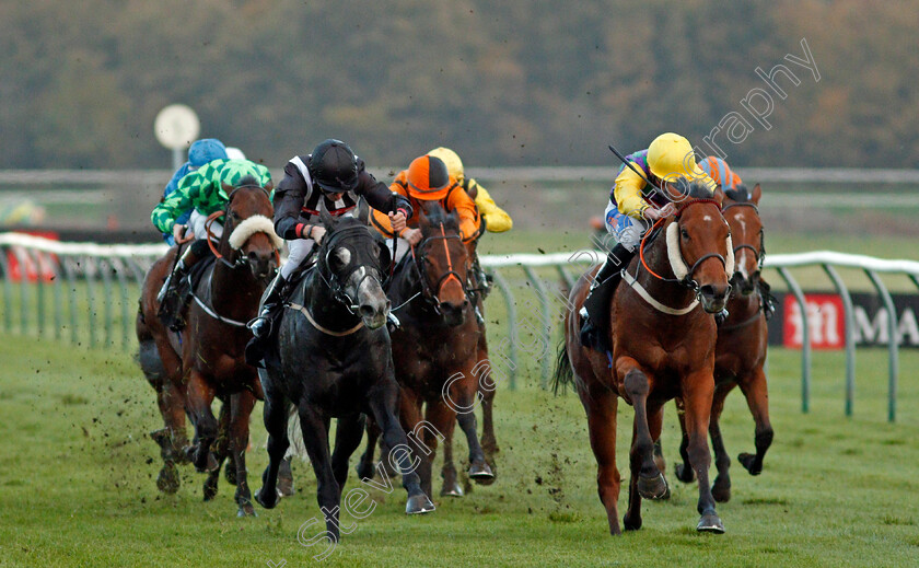 Harry s-Ridge-0005 
 HARRY'S RIDGE (right, Harrison Shaw) beats TOMAHAWK RIDGE (left) in The Download The Mansionbet App Handicap
Nottingham 4 Nov 2020 - Pic Steven Cargill / Racingfotos.com