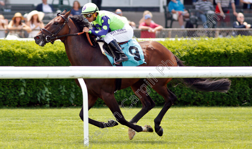 Valid-Point-0002 
 VALID POINT (Javier Castellano) wins Allowance
Belmont Park USA 7 Jun 2019 - Pic Steven Cargill / Racingfotos.com