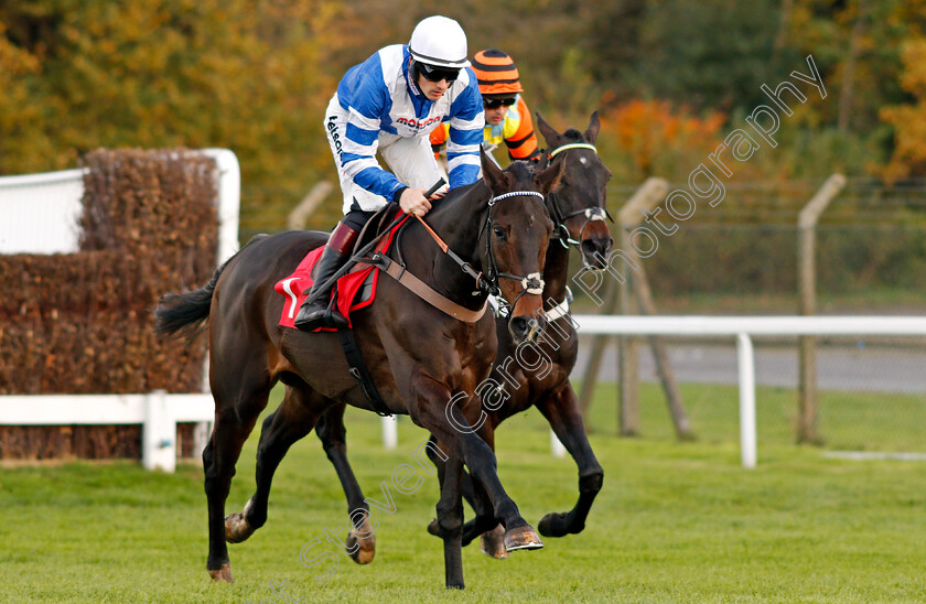 Frodon-0003 
 FRODON (Sam Twiston-Davies) Sandown 12 Nov 2017 - Pic Steven Cargill / Racingfotos.com