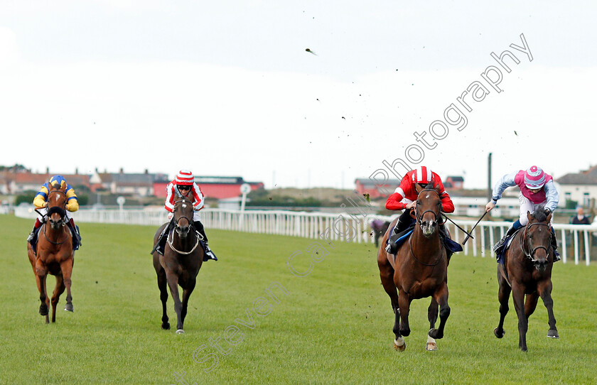 Line-Of-Departure-0001 
 LINE OF DEPARTURE (2nd left, Jack Mitchell) beats BOBBY ON THE BEAT (right) in The Sky Sports Racing HD Virgin 535 Nursery
Yarmouth 28 Jul 2020 - Pic Steven Cargill / Racingfotos.com