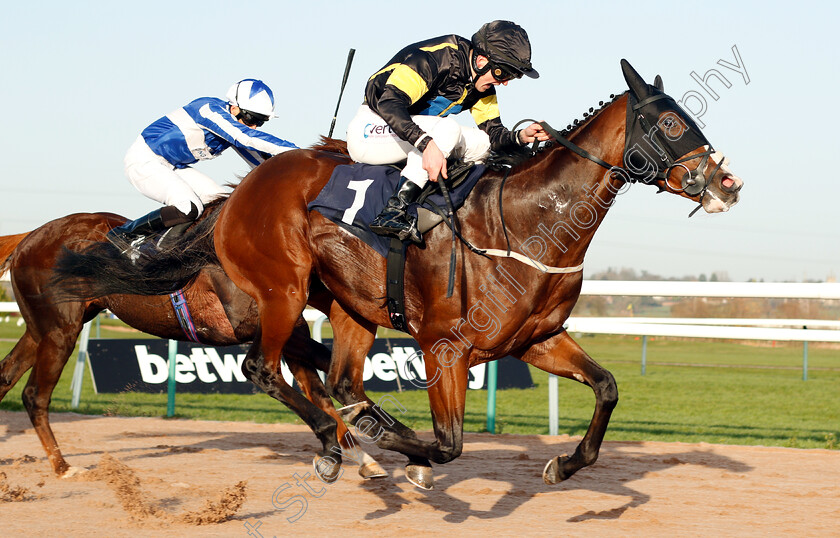 Absolutio-0003 
 ABSOLUTIO (Clifford Lee) wins The Ladbrokes Home Of The Boost EBF Novice Stakes
Southwell 11 Dec 2018 - Pic Steven Cargill / Racingfotos.com