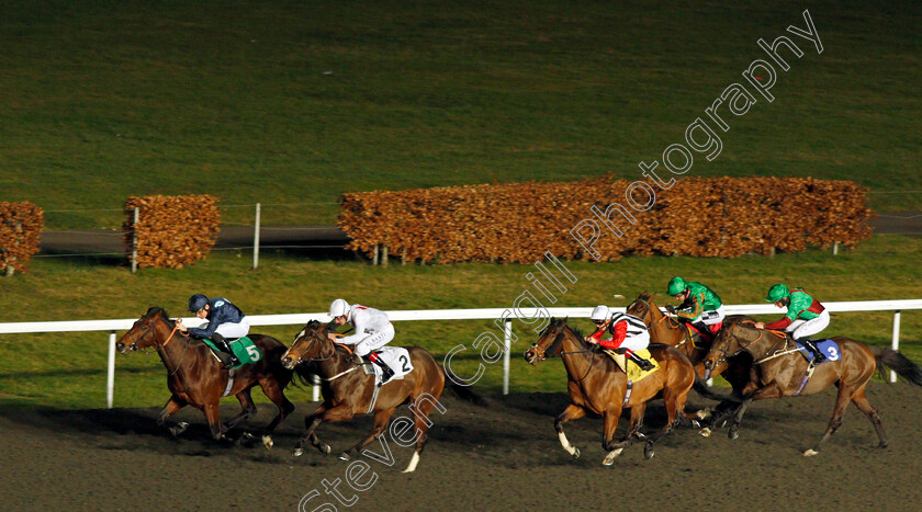 Rangali-Island-0001 
 RANGALI ISLAND (Callum Shepherd) beats KING'S SLIPPER (centre) and MERCHANT OF VENICE (2nd right) in The 32Red Handicap
Kempton 29 Jan 2020 - Pic Steven Cargill / Racingfotos.com