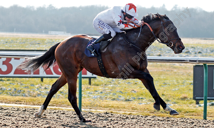 Walk-In-The-Sun-0007 
 WALK IN THE SUN (Ryan Moore) wins The 32Red Casino Novice Stakes Lingfield 27 Feb 2018 - Pic Steven Cargill / Racingfotos.com