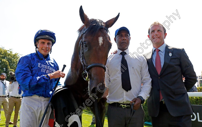 Aomori-City-0012 
 AOMORI CITY (William Buick) winner of The HKJC World Pool Vintage Stakes
Goodwood 30 Jul 2024 - Pic Steven Cargill / racingfotos.com