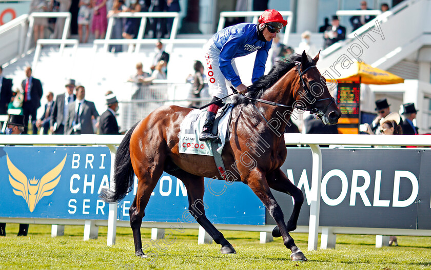 Adayar-0001 
 ADAYAR (Adam Kirby) winner of The Cazoo Derby
Epsom 5 Jun 2021 - Pic Steven Cargill / Racingfotos.com